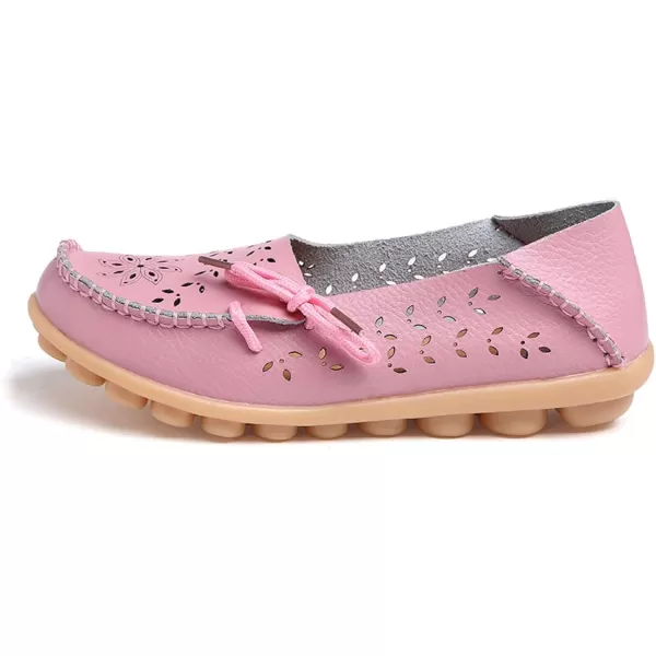 VenusCelia Women's Breathable Comfort Walking Office Flat Loafer)