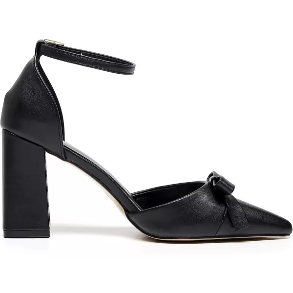 VenusCelia Women's Brightest Strap Pump Block Heel Shoe