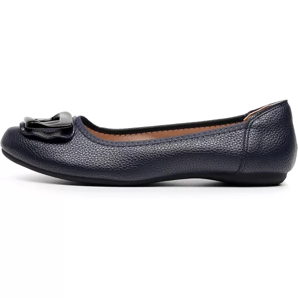 VenusCelia Women's Buckle Dance Flats Shoe