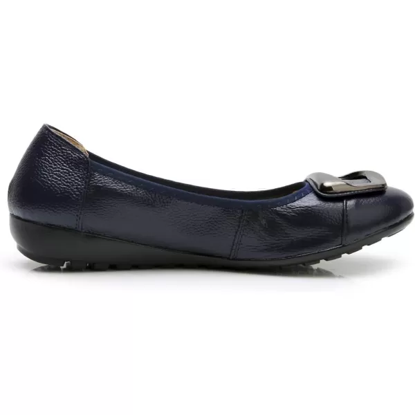 VenusCelia Women's Buckle Dance Flats Shoe