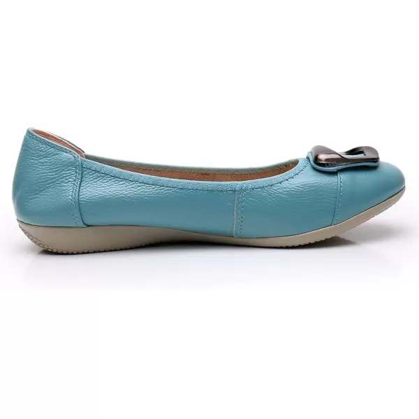 VenusCelia Women's Buckle Dance Flats Shoe