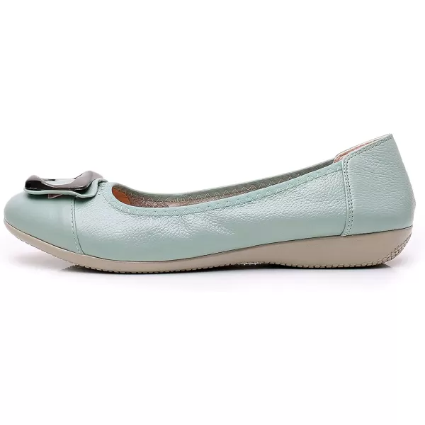 VenusCelia Women's Buckle Dance Flats Shoe