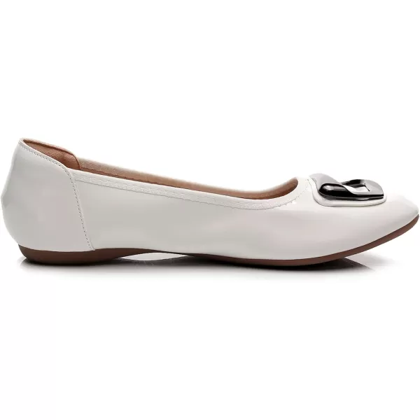 VenusCelia Women's Buckle Dance Flats Shoe