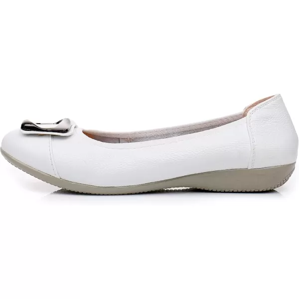 VenusCelia Women's Buckle Dance Flats Shoe