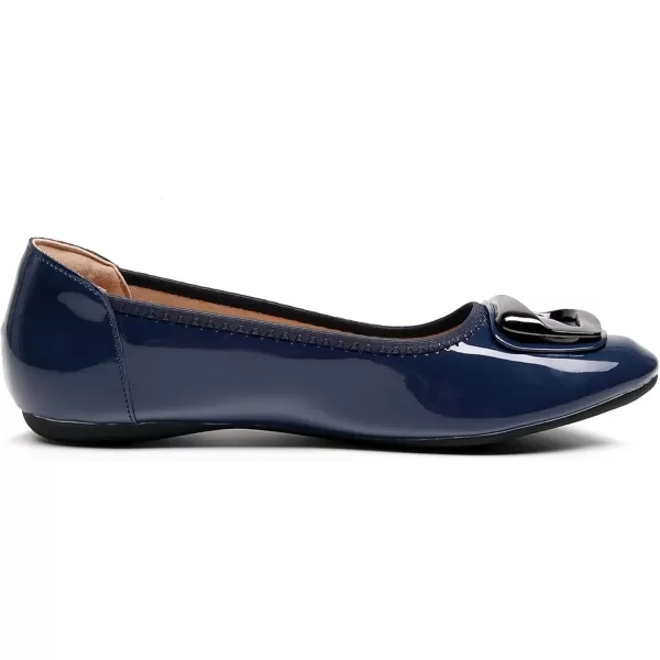 VenusCelia Women's Buckle Dance Flats Shoe