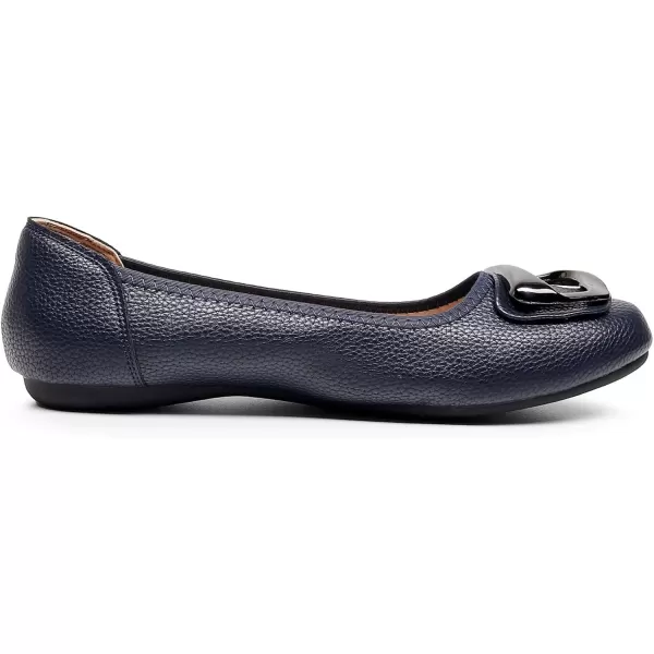 VenusCelia Women's Buckle Dance Flats Shoe