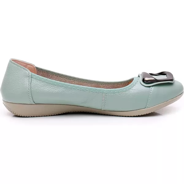 VenusCelia Women's Buckle Dance Flats Shoe