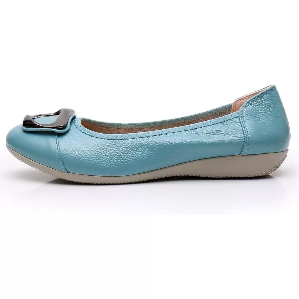 VenusCelia Women's Buckle Dance Flats Shoe