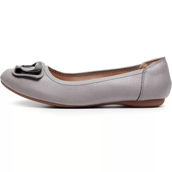 VenusCelia Women's Buckle Dance Flats Shoe