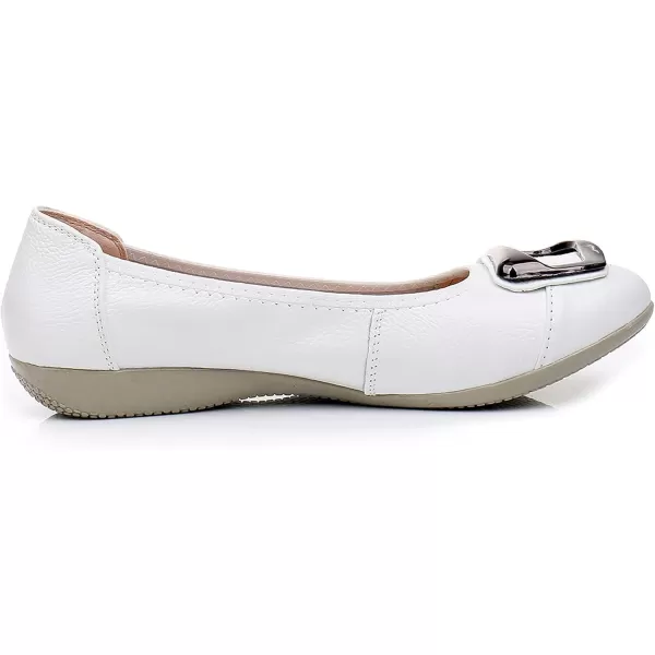 VenusCelia Women's Buckle Dance Flats Shoe