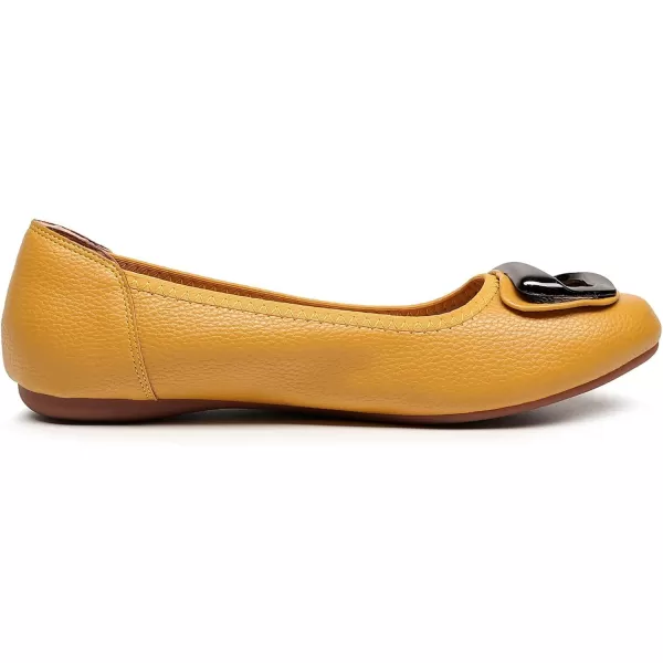 VenusCelia Women's Buckle Dance Flats Shoe
