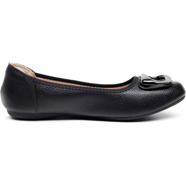 VenusCelia Women's Buckle Dance Flats Shoe