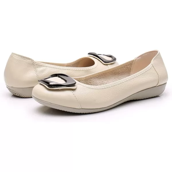 VenusCelia Women's Buckle Dance Flats Shoe