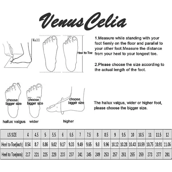 VenusCelia Women's Charming Lady Slingback Pump Shoe