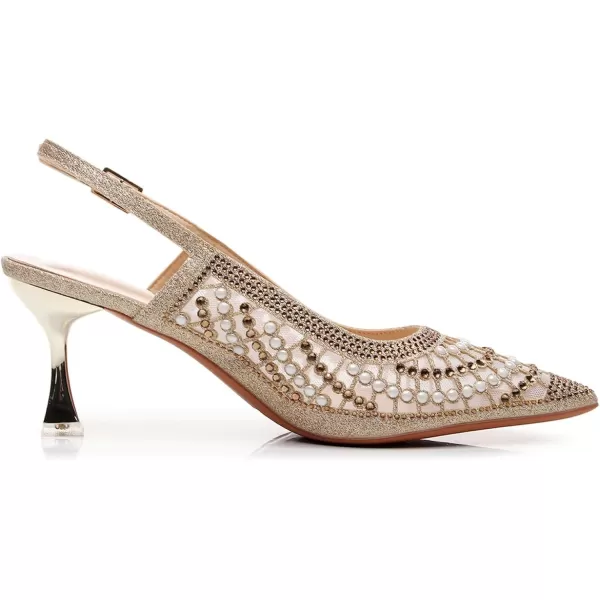 VenusCelia Women's Charming Lady Slingback Pump Shoe