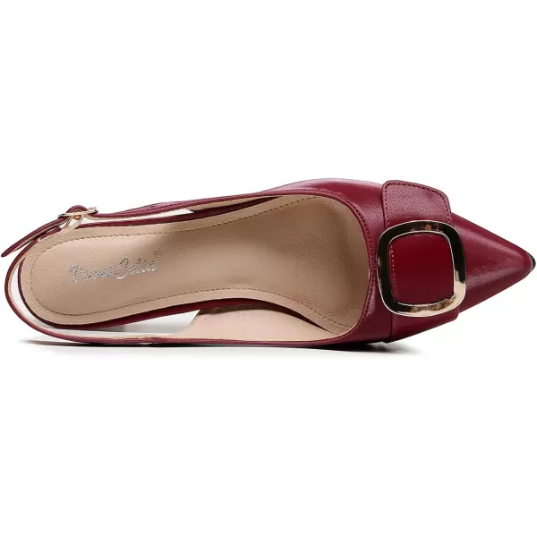 VenusCelia Women's Charming Lady Slingback Pump Shoe