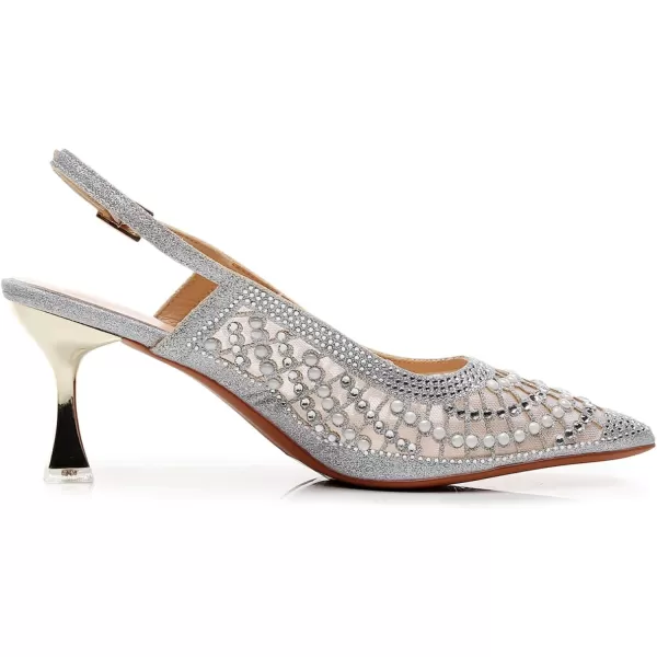 VenusCelia Women's Charming Lady Slingback Pump Shoe
