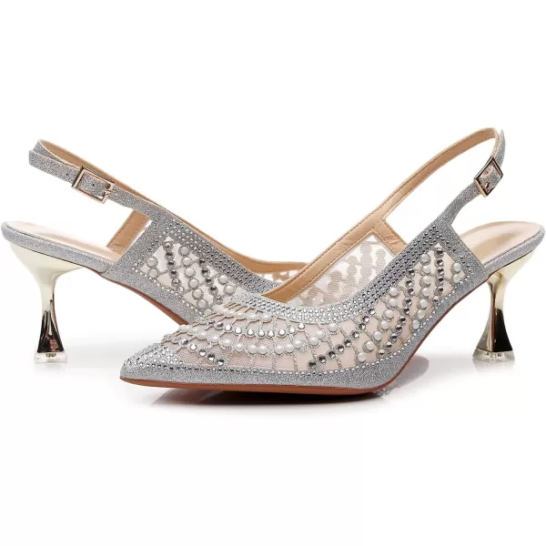 VenusCelia Women's Charming Lady Slingback Pump Shoe
