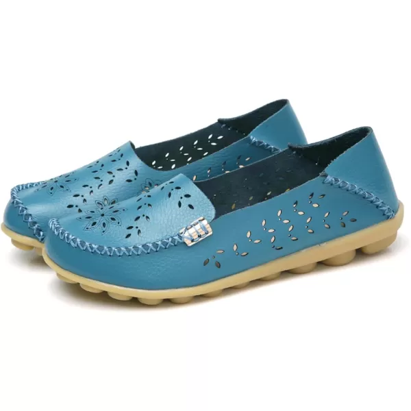 VenusCelia Women's Comfort Walking Boat Shoe)