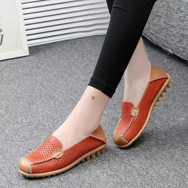 VenusCelia Women's Comfort Walking Boat Shoe)