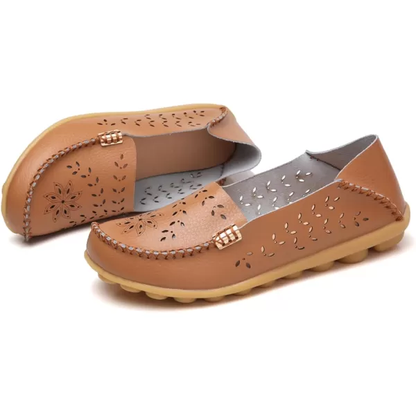 VenusCelia Women's Comfort Walking Boat Shoe)