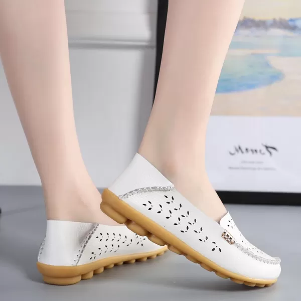 VenusCelia Women's Comfort Walking Boat Shoe)
