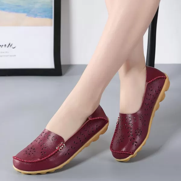 VenusCelia Women's Comfort Walking Boat Shoe)