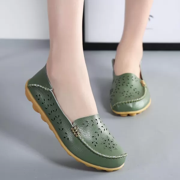 VenusCelia Women's Comfort Walking Boat Shoe)