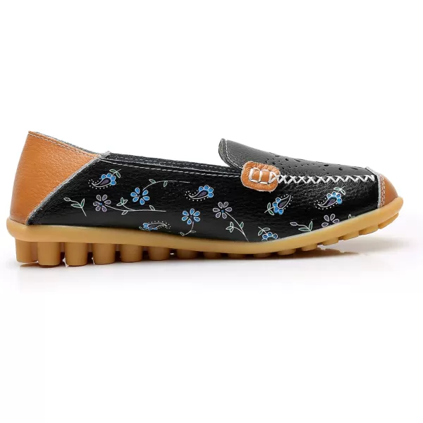 VenusCelia Women's Comfort Walking Boat Shoe)