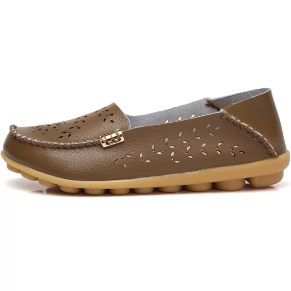 VenusCelia Women's Comfort Walking Boat Shoe)
