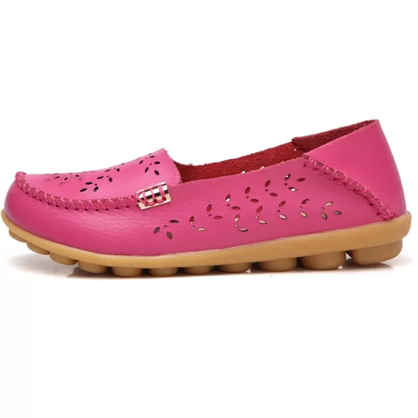 VenusCelia Women's Comfort Walking Boat Shoe)