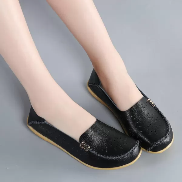 VenusCelia Women's Comfort Walking Boat Shoe)