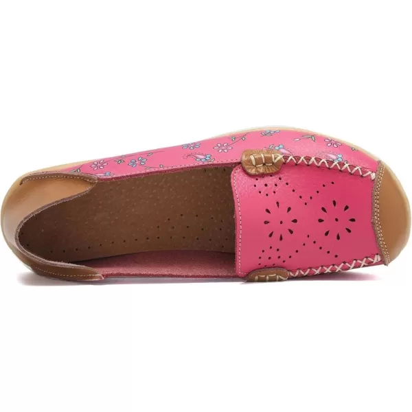 VenusCelia Women's Comfort Walking Boat Shoe)