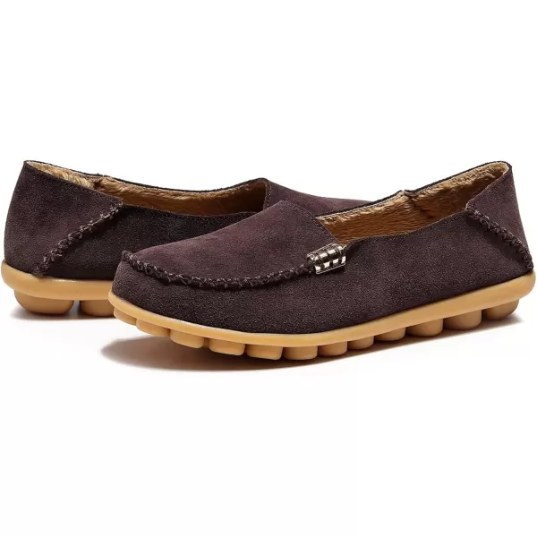 VenusCelia Women's Comfort Walking Boat Shoe
