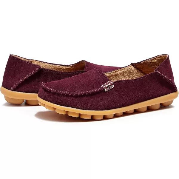 VenusCelia Women's Comfort Walking Boat Shoe