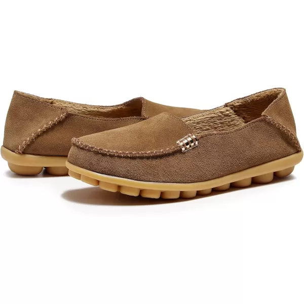 VenusCelia Women's Comfort Walking Boat Shoe