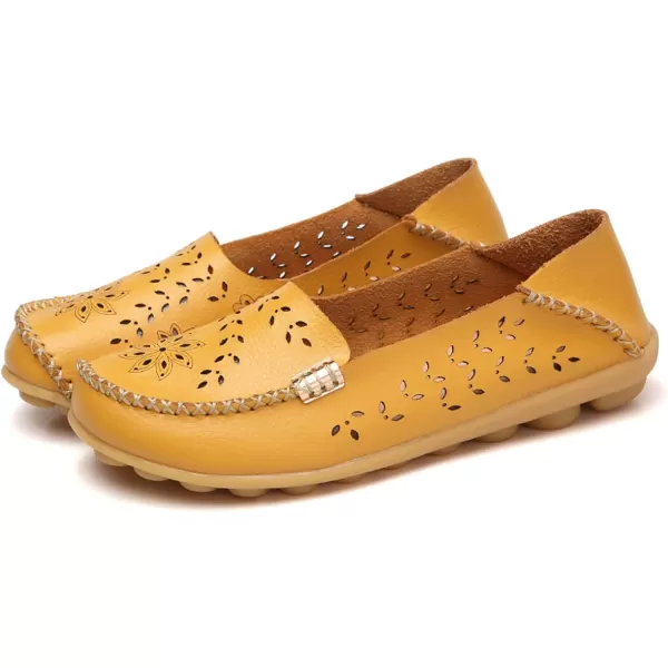 VenusCelia Women's Comfort Walking Boat Shoe)