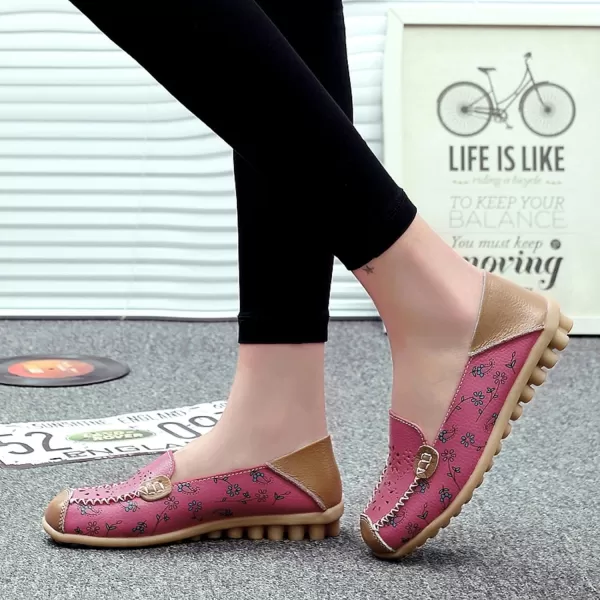 VenusCelia Women's Comfort Walking Boat Shoe)