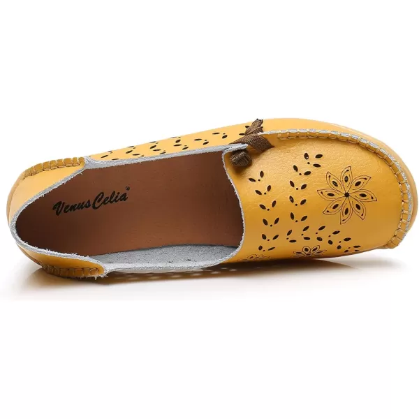 VenusCelia Women's Comfort Walking Cute Flat Loafer)