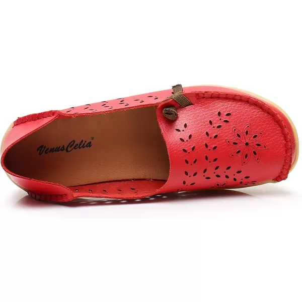 VenusCelia Women's Comfort Walking Cute Flat Loafer)