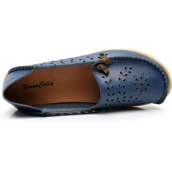 VenusCelia Women's Comfort Walking Cute Flat Loafer)