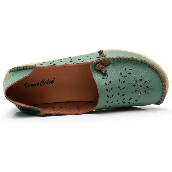 VenusCelia Women's Comfort Walking Cute Flat Loafer)