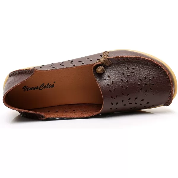 VenusCelia Women's Comfort Walking Cute Flat Loafer)