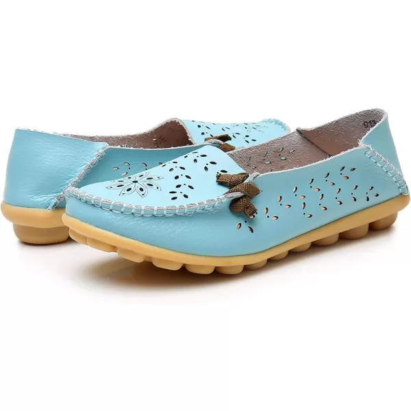 VenusCelia Women's Comfort Walking Cute Flat Loafer)