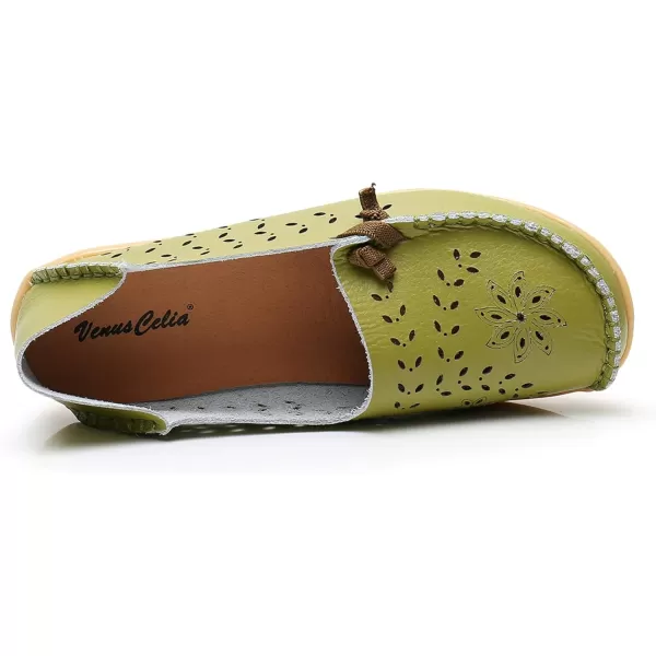 VenusCelia Women's Comfort Walking Cute Flat Loafer)
