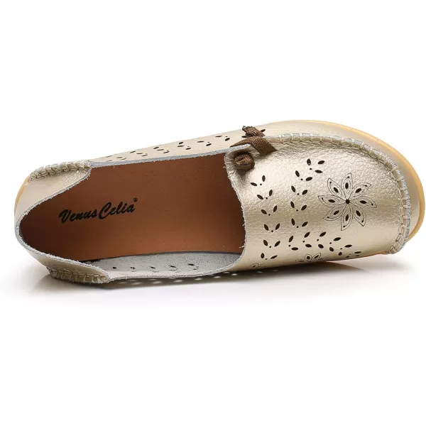 VenusCelia Women's Comfort Walking Cute Flat Loafer)
