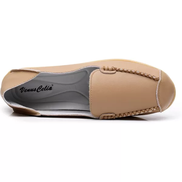 VenusCelia Women's Comfort Walking on Clouds Flat Loafer