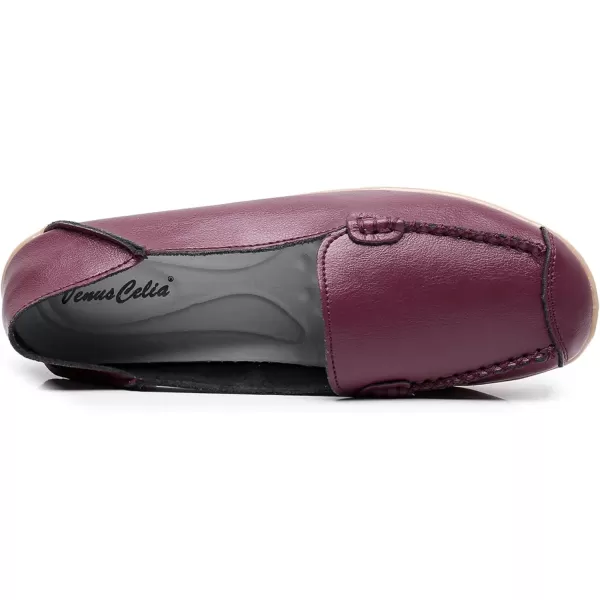 VenusCelia Women's Comfort Walking on Clouds Flat Loafer