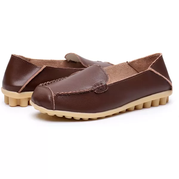 VenusCelia Women's Comfort Walking on Clouds Flat Loafer