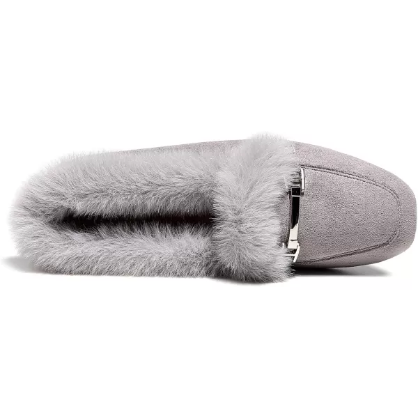 VenusCelia Women's Cozy Furry Flat Shoe